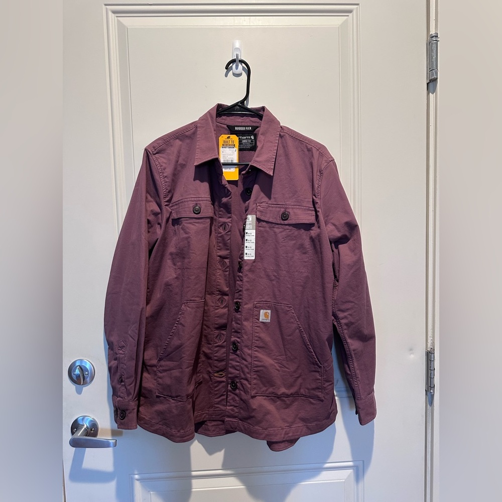 Carhartt NWT Mauve Workwear Jacket medium
